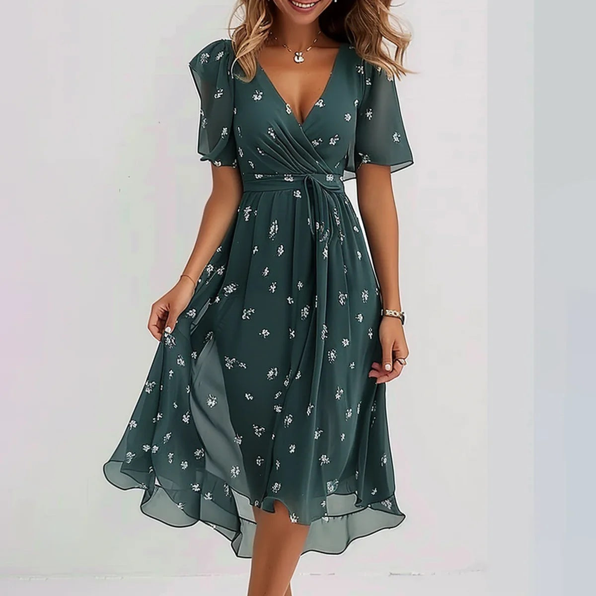 Linnea – Robe D'Été Élégante
