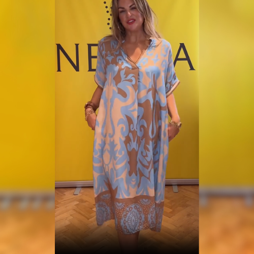 Floida | Robe Élégante à Fleurs pour un Style Féminin et Intemporel