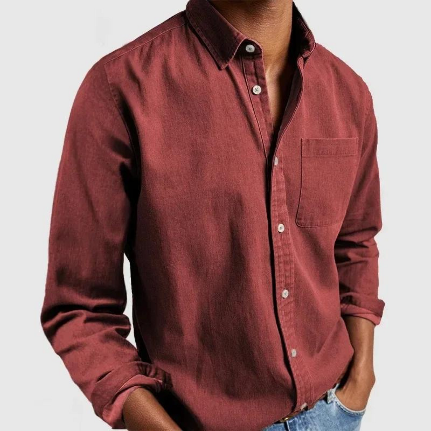Adrien | Chemise Casual Premium Et Intemporelle