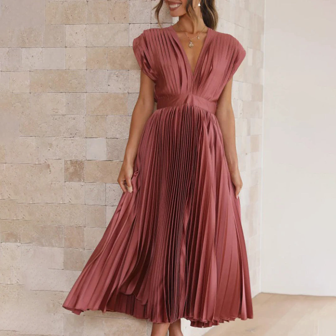 Alexis | Robe Midi Élégante Et Polyvalente