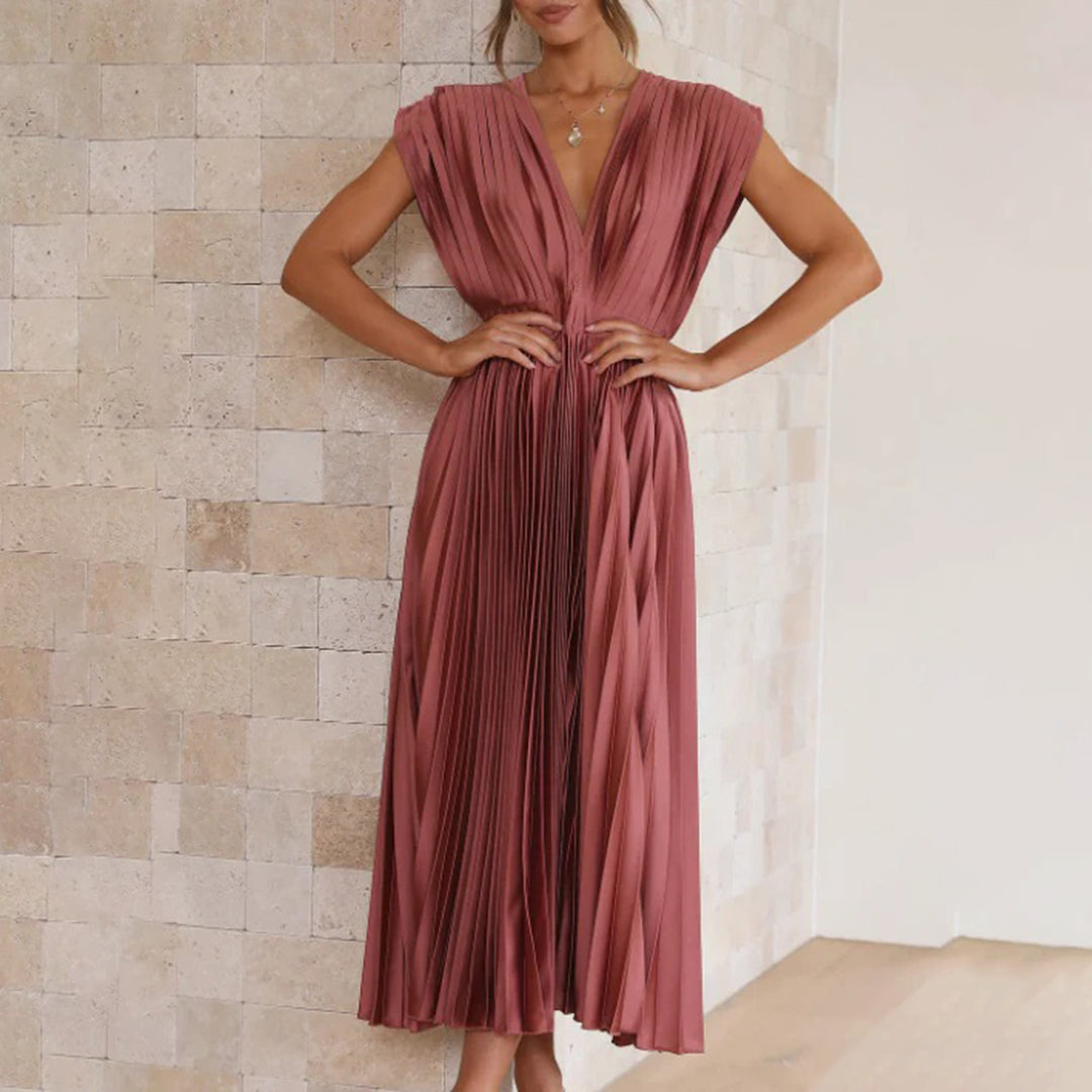 Alexis | Robe Midi Élégante Et Polyvalente