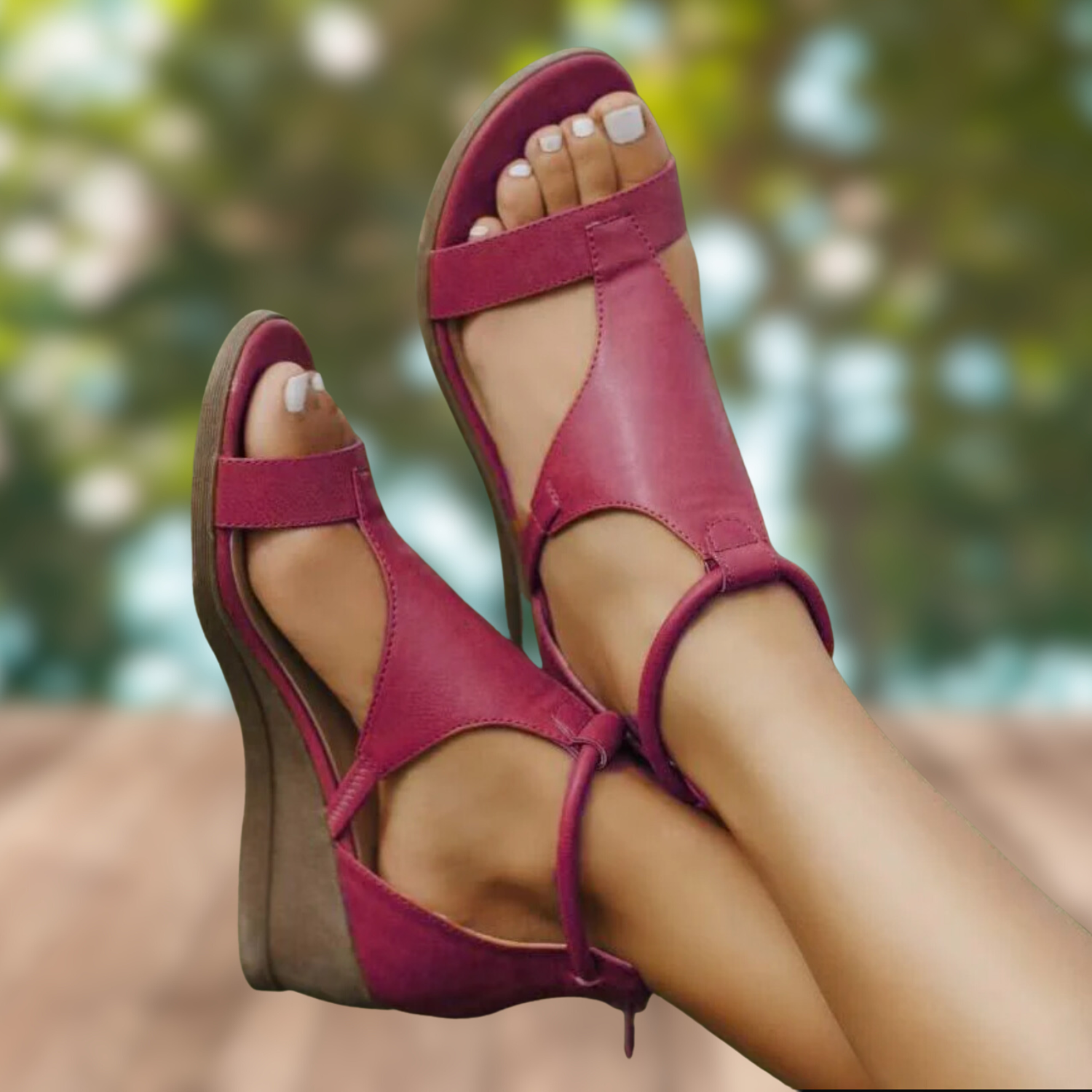 Arabella | Sandales Orthopédiques Vintage À Talons Pour Femmes Élégantes
