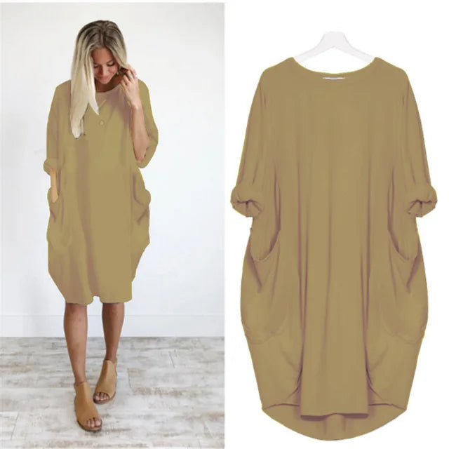 Emelda | Robe Élégante et Fluide pour Toutes Occasions