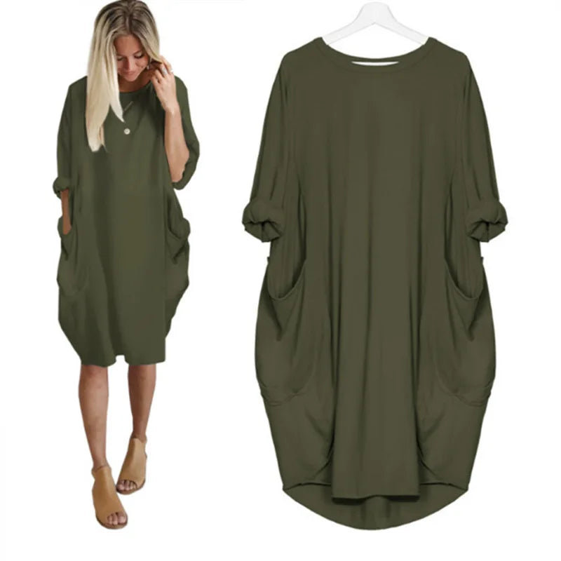 Emelda | Robe Élégante et Fluide pour Toutes Occasions