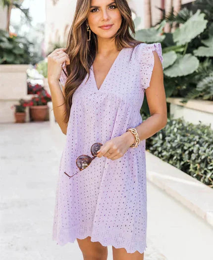 Francine | Robe En Dentelle Avec Poches