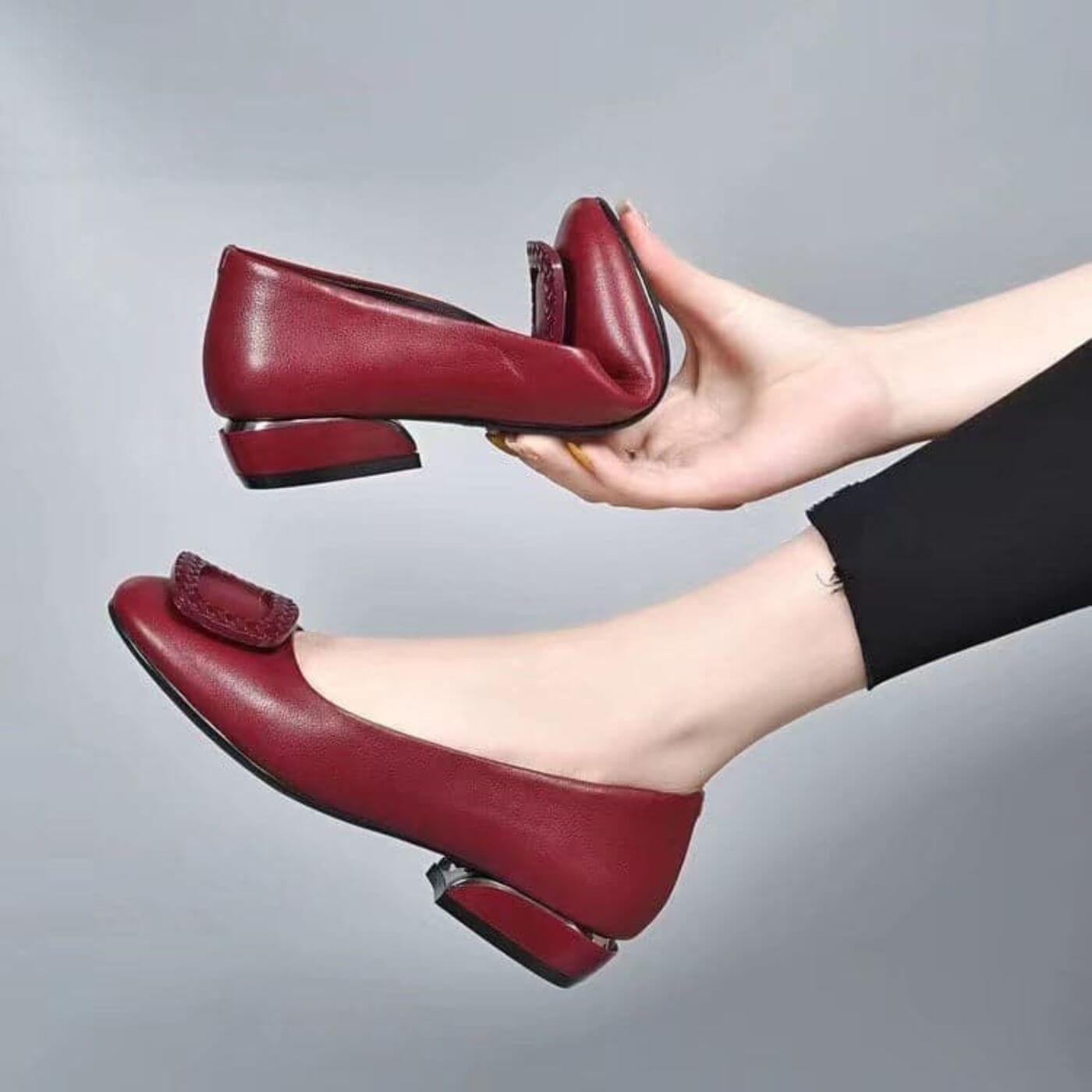 Elsa | Chaussures Orthopédiques en Cuir pour un Confort Quotidien