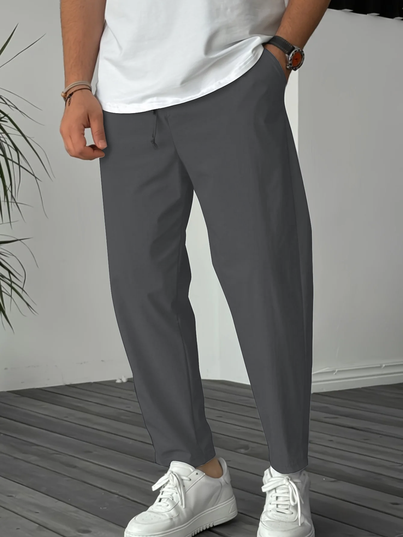 Blewett | Pantalon Épuré À Cordon Ajustable Pour Homme