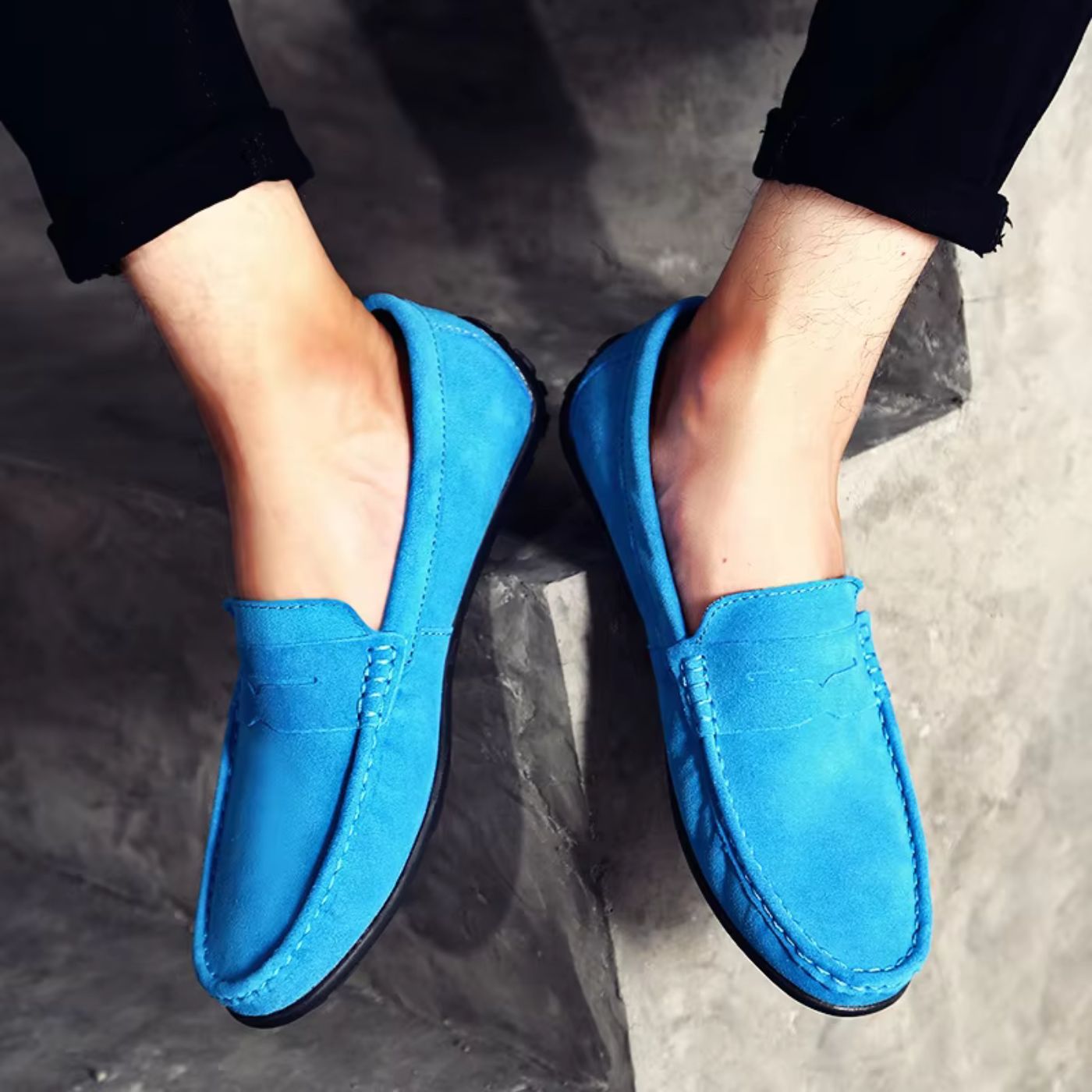 Harvey | Mocassins En Daim Doux Et Confortables
