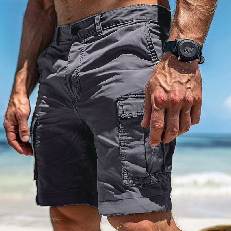 Noah | Short Cargo Léger En Coton Fonctionnel