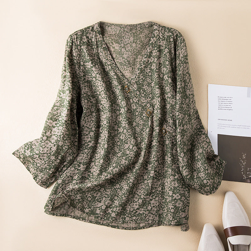 Somerset | Chemise En Lin Respirante Et Brodée