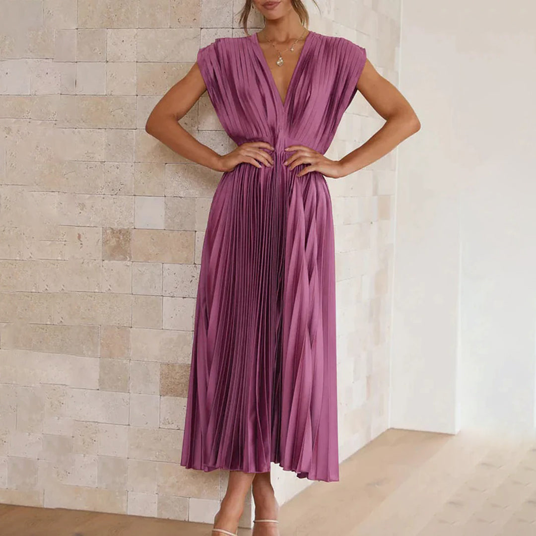 Alexis | Robe Midi Élégante Et Polyvalente