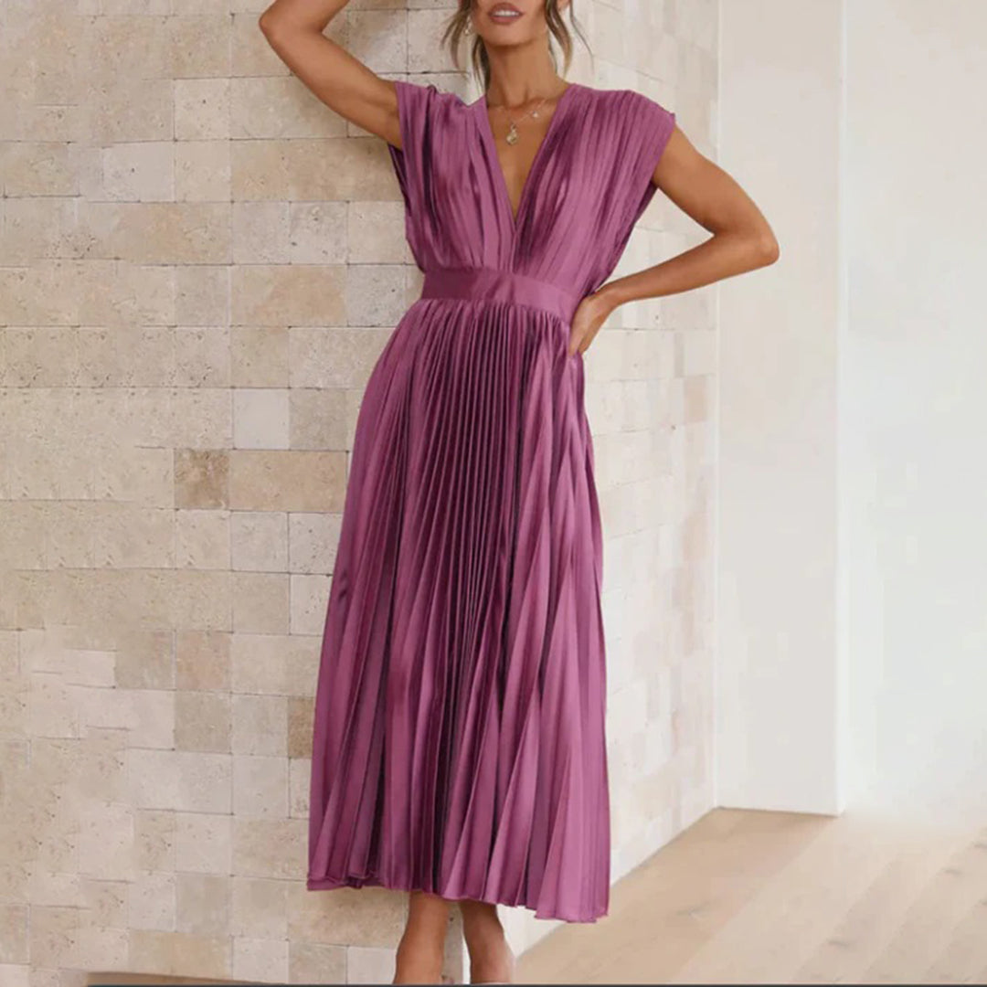 Alexis | Robe Midi Élégante Et Polyvalente