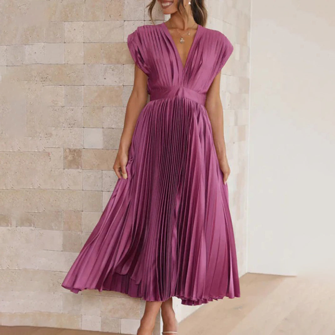 Alexis | Robe Midi Élégante Et Polyvalente