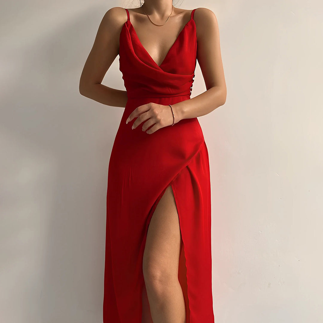 Carina - Robe Longue Élégante