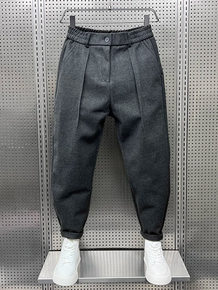 Mathieu | Pantalon Chiné Élégant Confort & Style