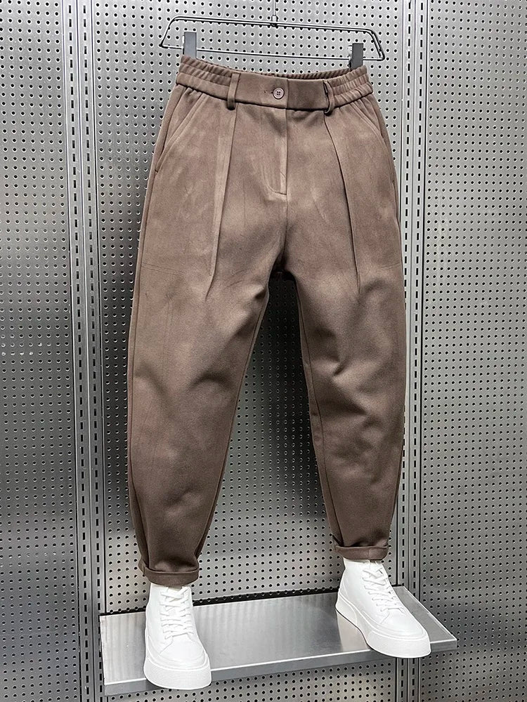 Mathieu | Pantalon Chiné Élégant Confort & Style