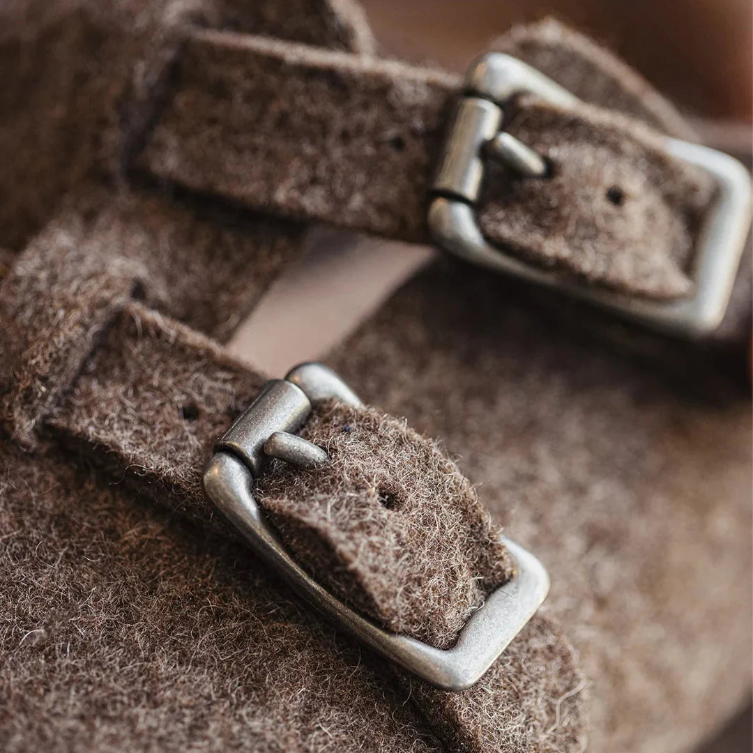 Kudos | Mules en Laine Respirante avec Boucles Ajustables
