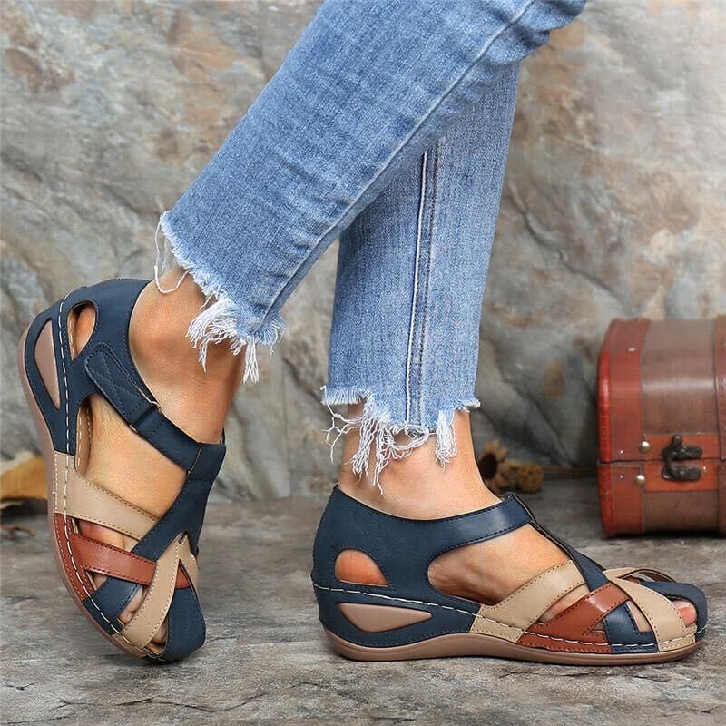 Shari | Sandales Orthopédiques Au Style Vintage
