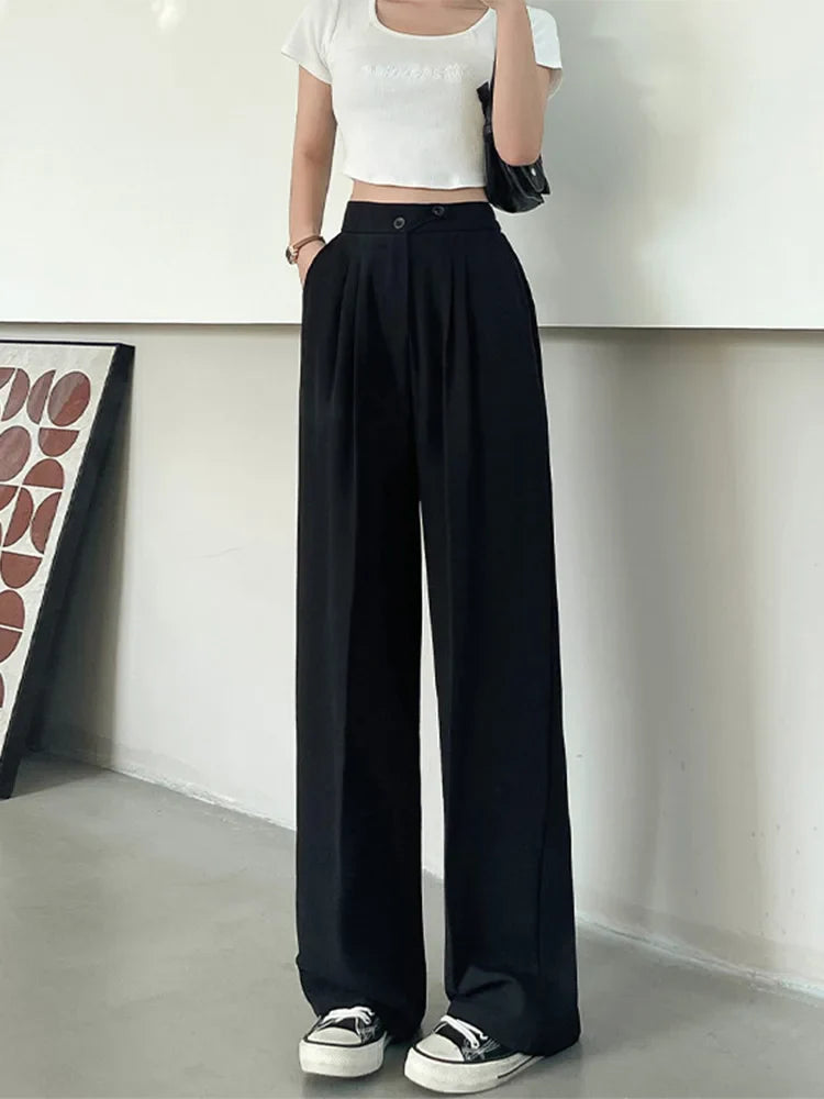 Pauline – Pantalon large en lin