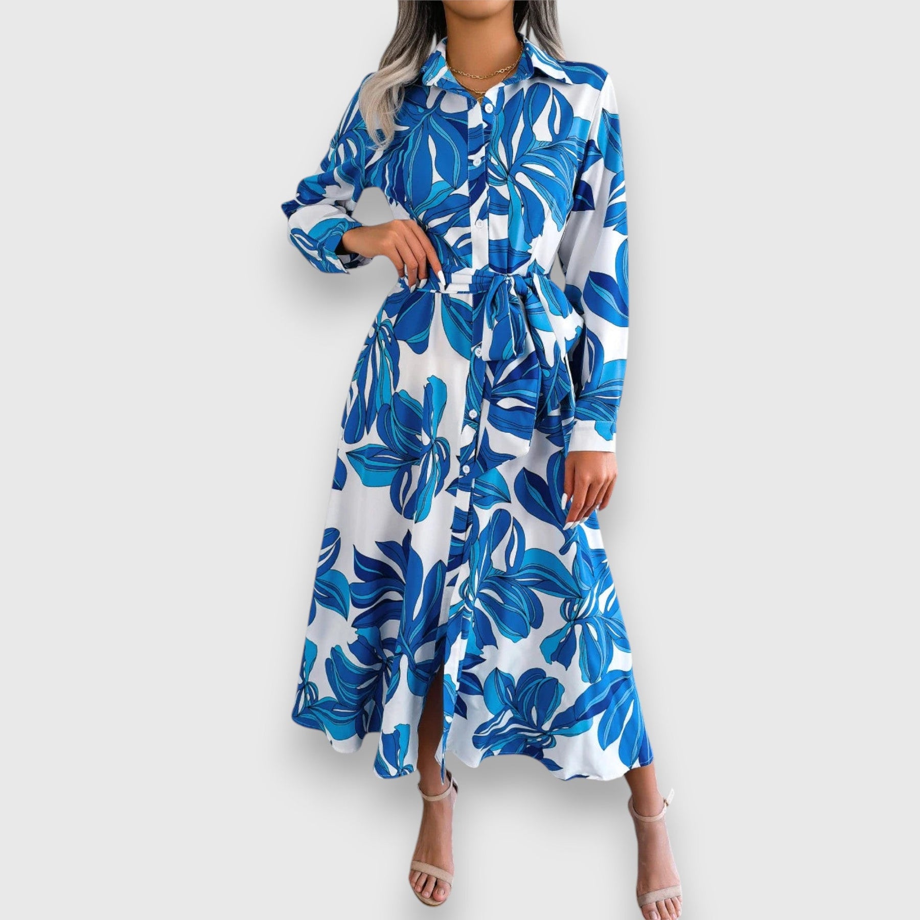 Marisa | Robe Chemise Légère au Style Intemporel