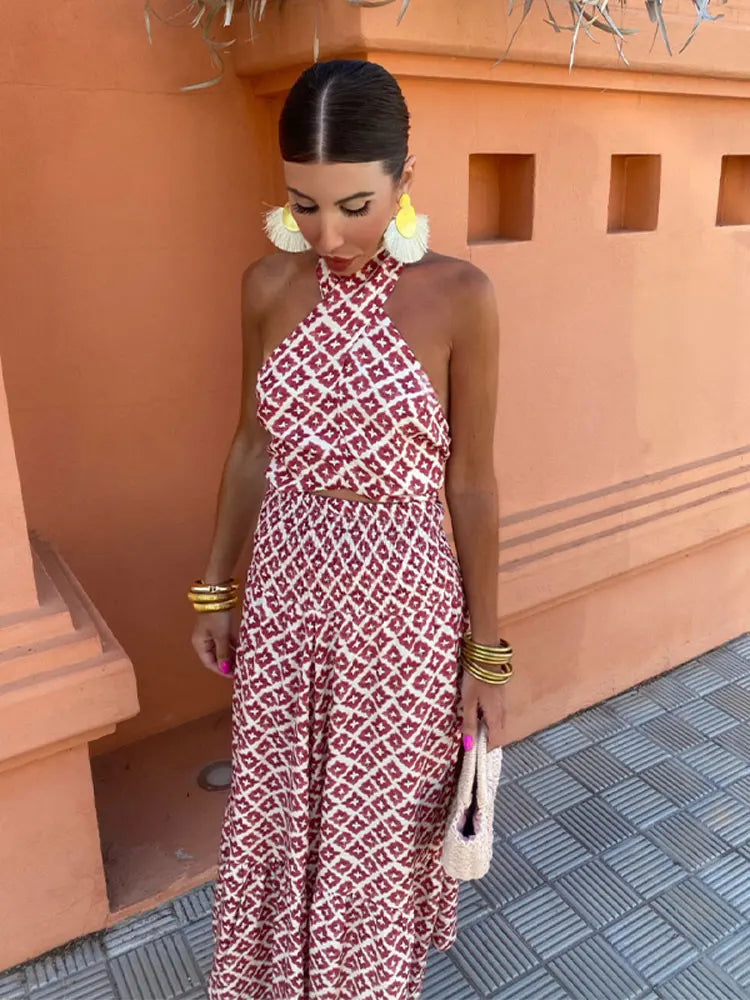 Serina | Robe Midi Froncée à Épaules Dénudées