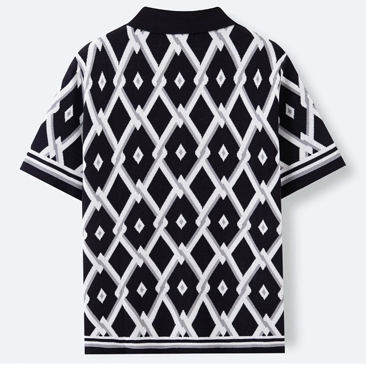 Calvin | Chemise Jacquard À Motif Géométrique