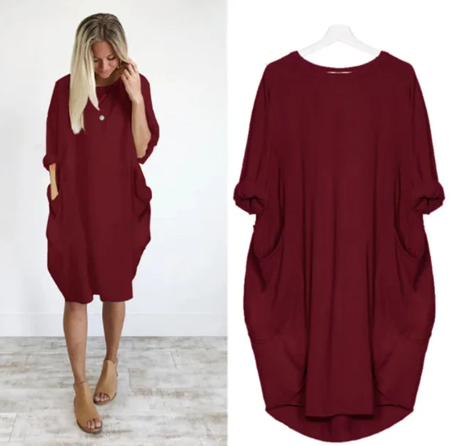 Emelda | Robe Élégante et Fluide pour Toutes Occasions