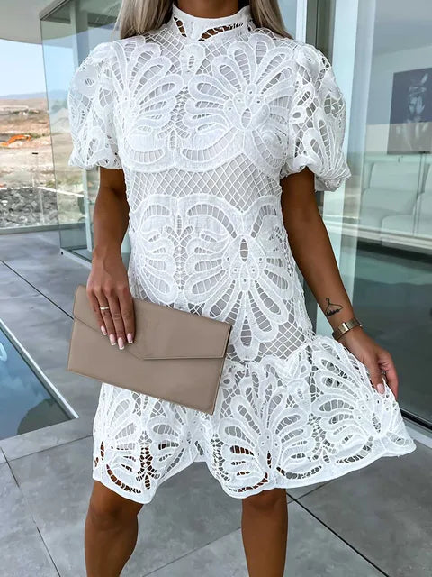 Marisse | Robe En Dentelle Brodée Pour Une Élégance Intemporelle
