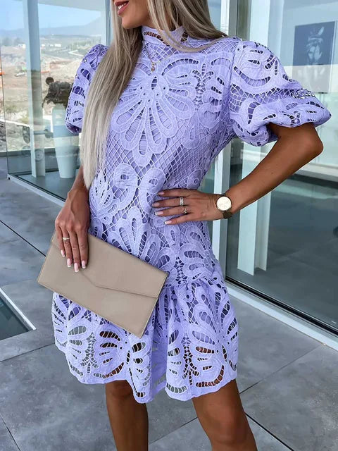 Marisse | Robe En Dentelle Brodée Pour Une Élégance Intemporelle