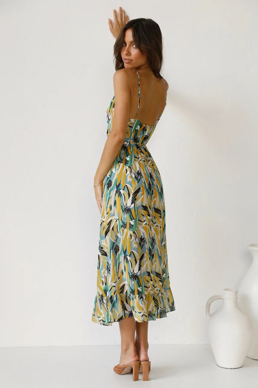 Élinea | Robe Légère à Encolure V pour l’Été