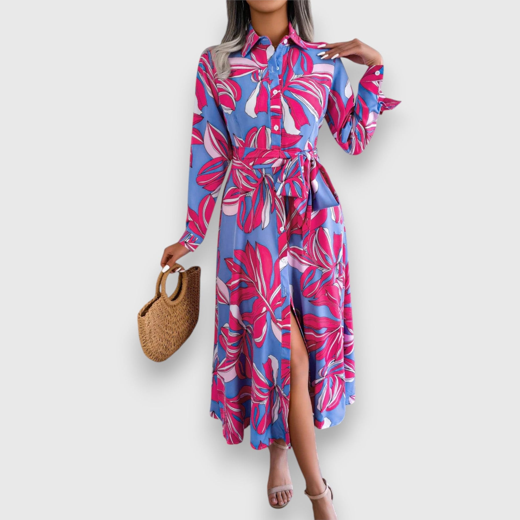 Marisa | Robe Chemise Légère au Style Intemporel