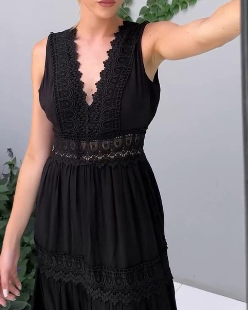 Salve | Robe D'Été Élégante en Viscose Stretch