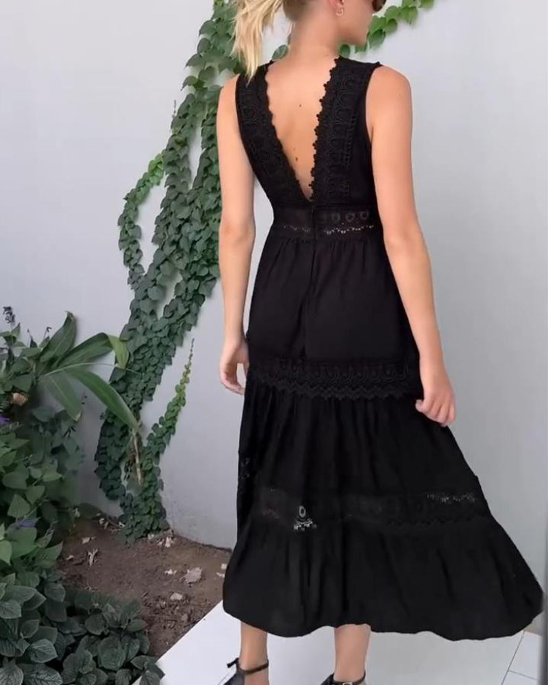 Salve | Robe D'Été Élégante en Viscose Stretch