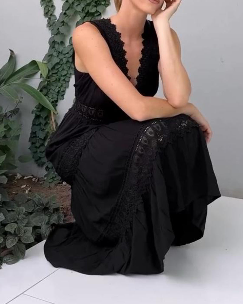 Salve | Robe D'Été Élégante en Viscose Stretch