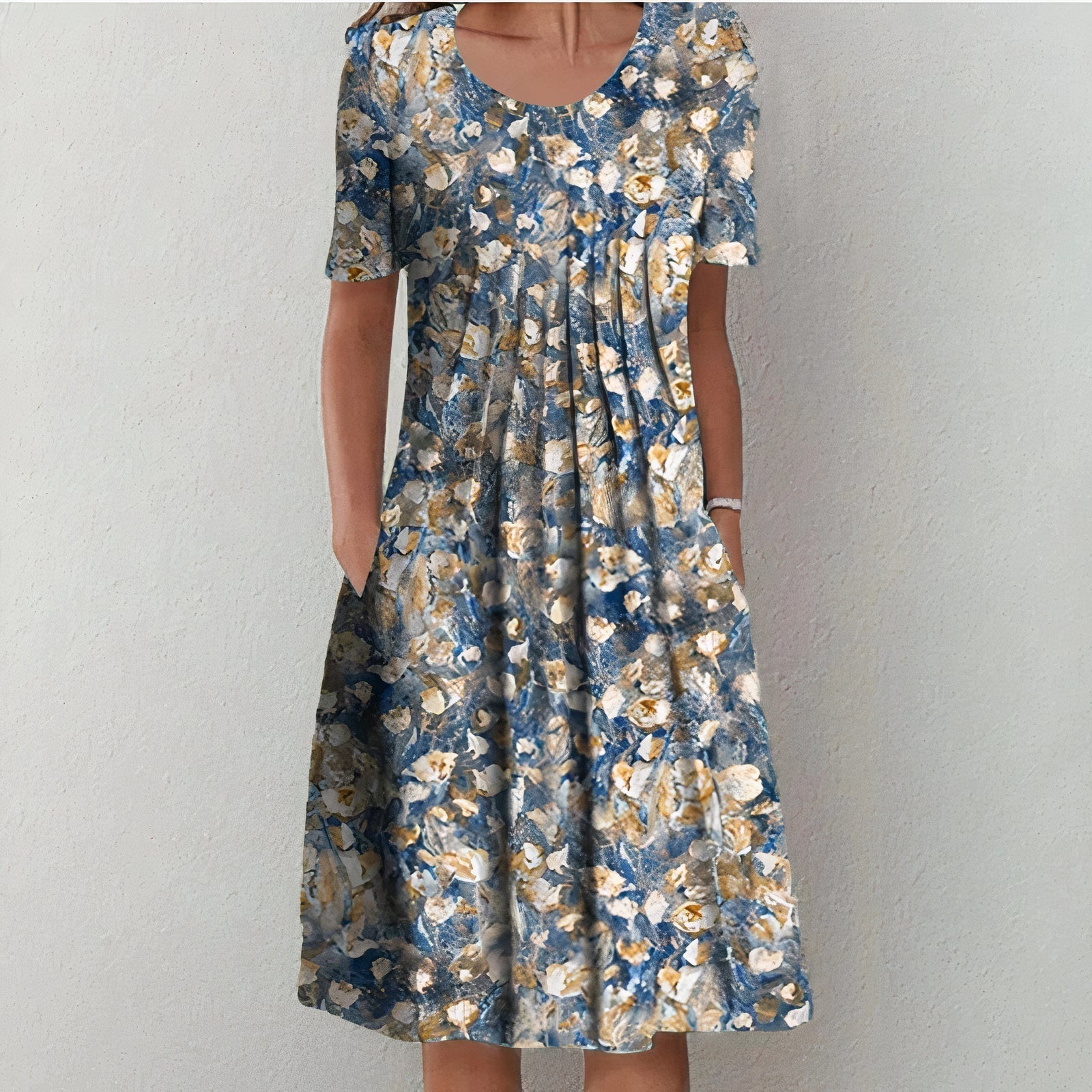 Alix | Robe Longue Fleurie Flatteuse Et Confortable