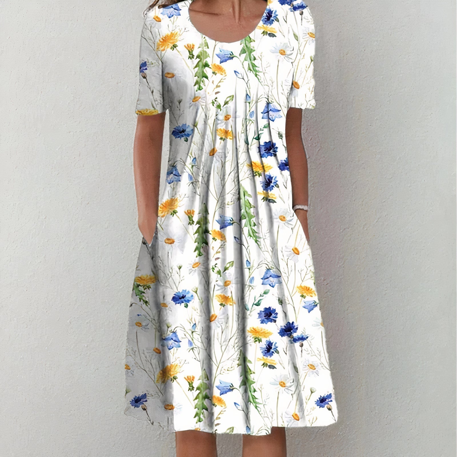 Alix | Robe Longue Fleurie Flatteuse Et Confortable