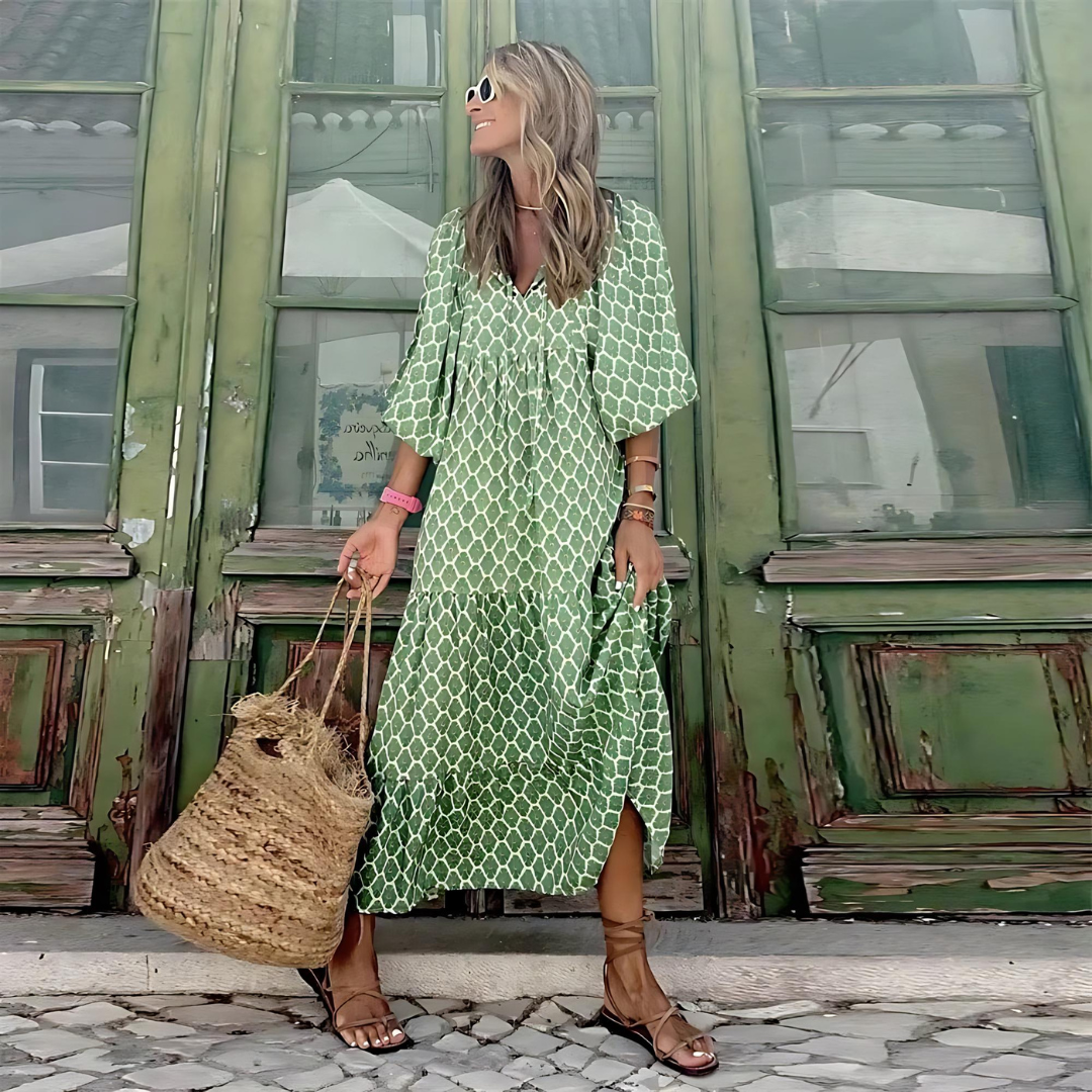 Milena | Robe Printanière Féminine et Élégante