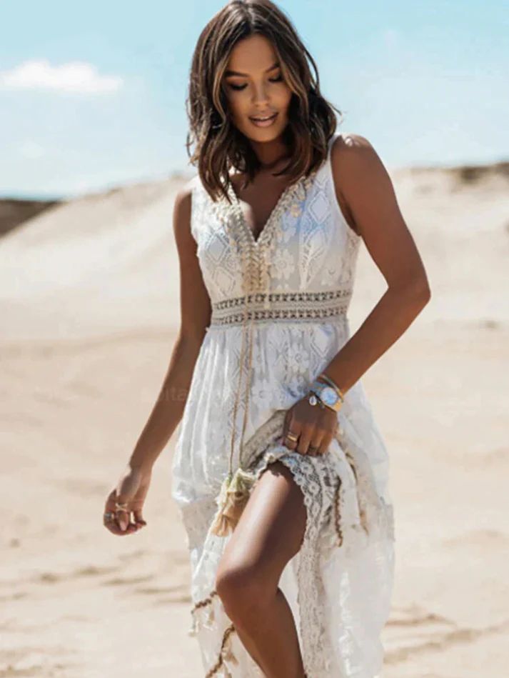 Maleya | Robe Bohémienne Chic Et Légère