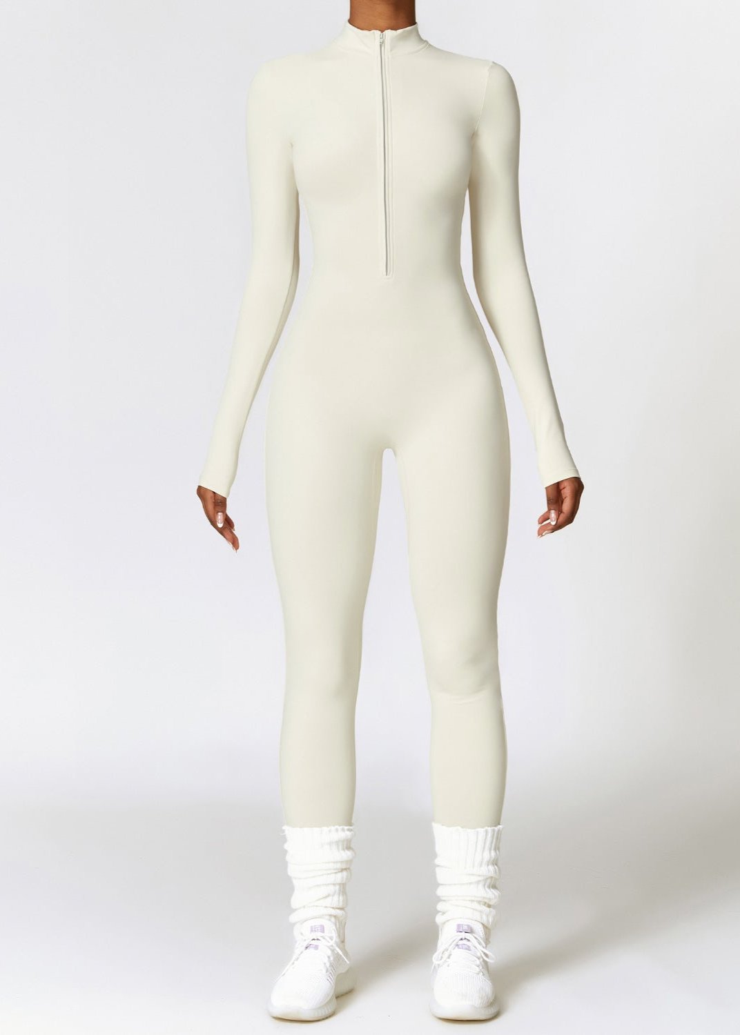 Léa | Combinaison De Yoga Zippée Pour Confort Et Style Au Quotidien