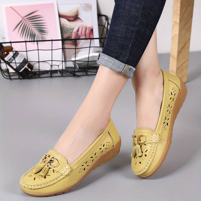 Mocassins Respirants À Enfiler Pour Femme