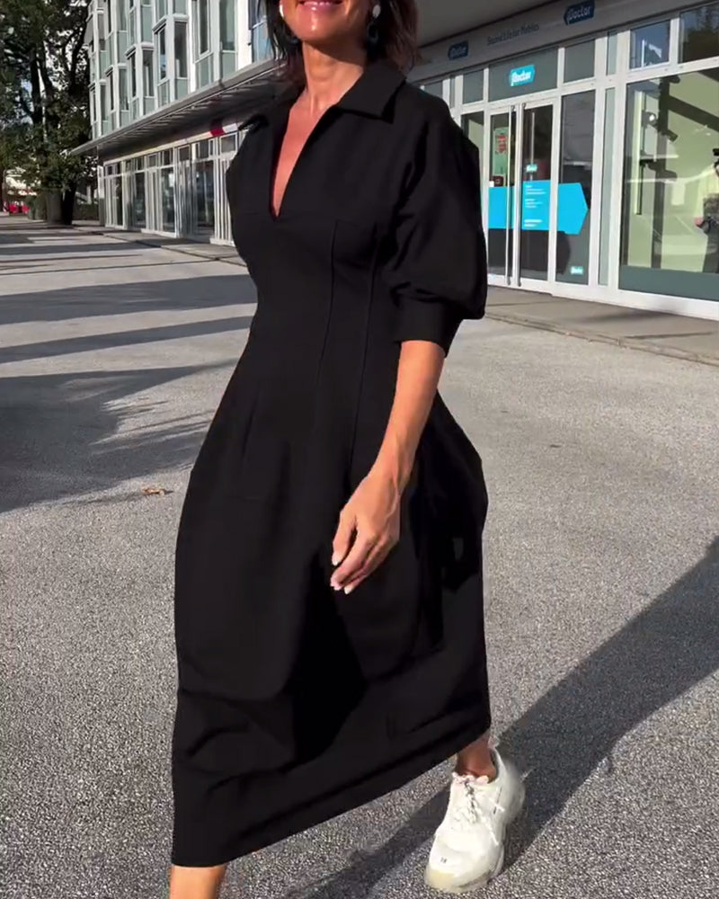 Cléora | Robe Longue Fluide Et Confortable