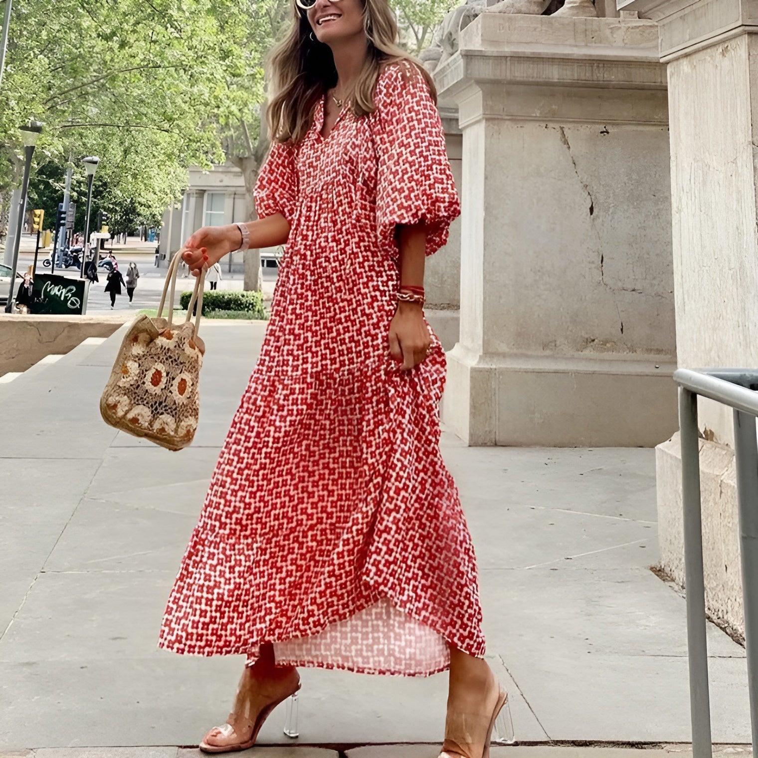 Linda | Robe Bohème Légère Et Élégante Pour Le Printemps