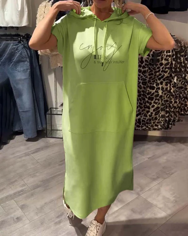 Saskia | Robe Décontractée À Capuche Pour Tous Les Jours