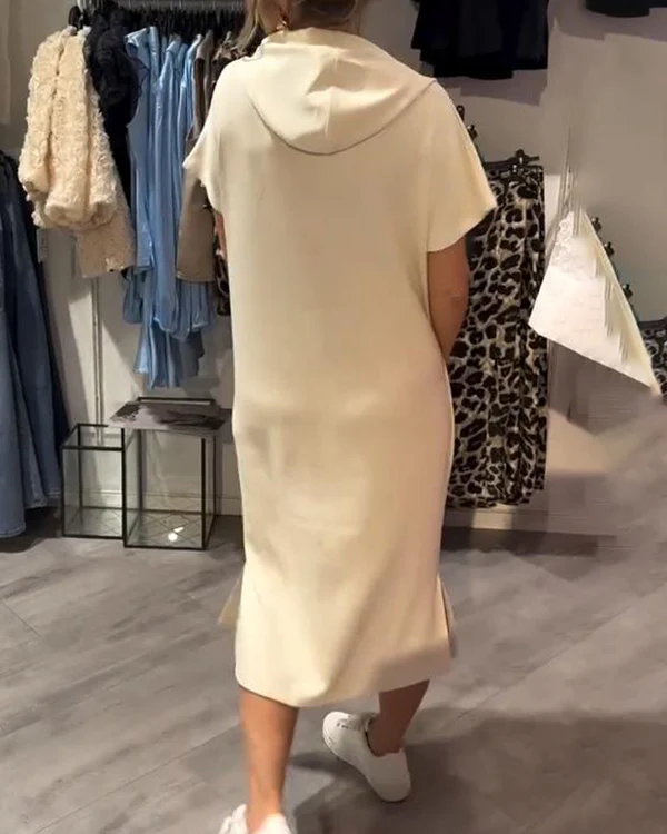 Saskia | Robe Décontractée À Capuche Pour Tous Les Jours