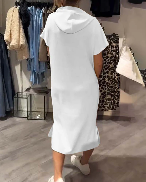 Saskia | Robe Décontractée À Capuche Pour Tous Les Jours