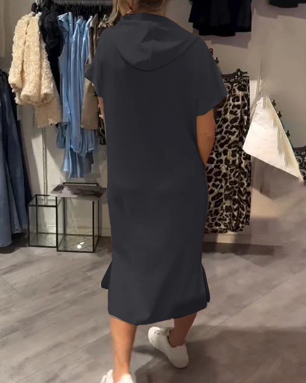 Saskia | Robe Décontractée À Capuche Pour Tous Les Jours