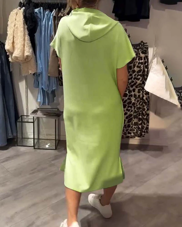 Saskia | Robe Décontractée À Capuche Pour Tous Les Jours