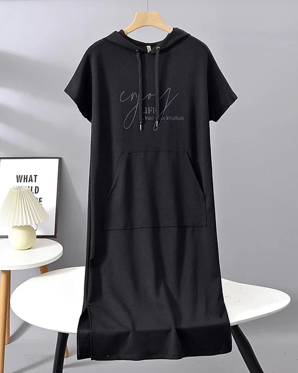 Saskia | Robe Décontractée À Capuche Pour Tous Les Jours