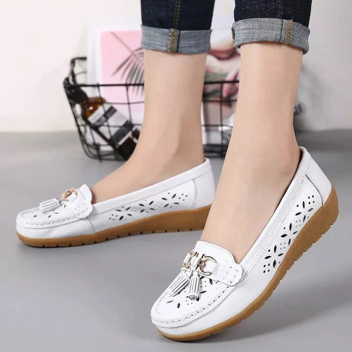Mocassins Respirants À Enfiler Pour Femme