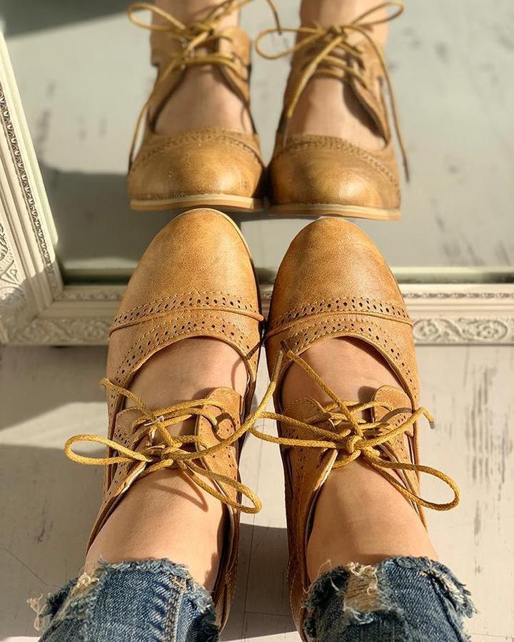 Faye | Chaussures Orthopédiques Vintage Pour Élégance Quotidienne